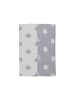 Barine Babydecke Kids Star Patchwork in Silber