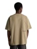 Marc O'Polo DENIM DfC T-Shirt oversized in Soft Brown