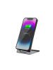 Wisam® FORCELL MagSafe Qi2 Ladegerät 15W Flip Charge Silber
