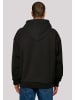 F4NT4STIC Ultra Heavy Hoodie Sonnenuntergang Berglandschaft in schwarz