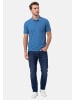 Ragman Poloshirt Basic in Hellblau / blau / dunkelblau