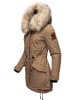 Navahoo Wintermantel Lady Like in Taupe