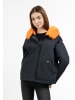 myMo Winterjacke in Marine Orange