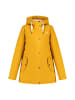 ICEBOUND Damen Wattierte Regenjacke in Senf