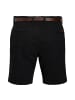 Jack and Jones Adam Belted Chino Shorts in Schwarz