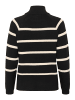 Cream Strickpullover CRDela Loose fit in Black Stripe