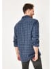 Paddock's Langarmshirt in mid blue
