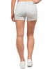 Cipo & Baxx Damen Regular Fit Shorts Mid Waist in Light Grey