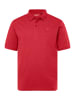 Men Plus Poloshirt in rot
