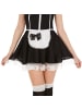 tectake Super verführerisches Kleid, schwarz/weiß