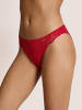 PETITE FLEUR Jazz-Pants Slips in rot, schwarz, weiß