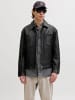 Jack & Jones Lederjacke in Black
