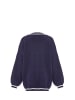 SANIKA Damen Strickjacke in Marine Wollweiss