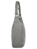 Samantha Look Handtasche echt Leder in grau