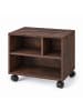 relaxdays Druckerständer in Braun - (B)30 x (H)35 x (T)40 cm