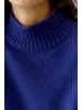 Oui Pullover in blue ribbon