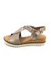 Comfort Sandale in beige