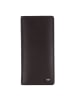 Golden Head Polo Geldbörse RFID Schutz Leder 19 cm in dunkelbraun