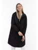 DreiMaster Maritim Damen Übergangsmantel - Recyceltes Material in Schwarz