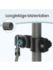 SONGMICS Klemmmarkise Sheld in Anthrazit - (B)120 x (H)(220-300) x (T)300 cm