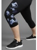 Kangaroos Leggings in schwarz-bedruckt