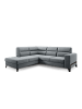 MF Design Cassada Recamiere Links in Charcoal -  (L) 237 x (B) 277 x (H) 100 cm