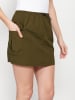 KOROSHI KURZER SKIRT in khaki