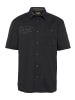 Man's World Kurzarmhemd in schwarz
