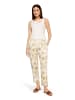 CARTOON Casual-Hose mit Gummizug in Nature/Green
