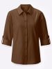 WITT WEIDEN Cord-Bluse in braun