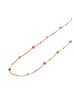 grassland Women Chain Necklace in Rose Gold Multicolor