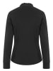 More & More Stretchbluse in black