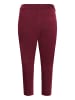 KAFFE curve Casual Hose KCleana Regular fit in Windsor Wine