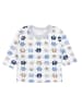TupTam Baby Jungen Langarmshirt 5er Set in blau/beige