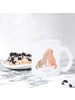 Mr. & Mrs. Panda Teetasse Hunde Liebe ohne Spruch in Transparent