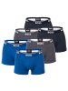 BOSS Boxershort 6er Pack in Blau