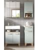 Inn.Furn Badmöbel-Set 4-teilig grün, Eiche 109 cm, Badkombination skandinavisches Design