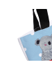 Mr. & Mrs. Panda Shopper Tasche Koala Familie ohne Spruch in Blau Pastell