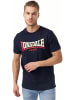 Lonsdale T-Shirt "Two Tone" in Blau