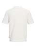 Jack & Jones Gestricktes Polo in Cloud Dancer