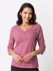 Sieh an! 3/4-Arm-Shirt in pink-rosé