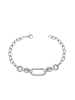 faina Women Chain Link Bracelet in Silver