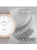 Oozoo Armbanduhr Oozoo Vintage Series grau mittel (ca. 32mm)