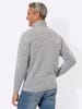 Sieh an! Rollkragen-Pullover in hellgrau-meliert
