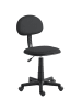 HOMCOM Bürostuhl-48L x 43B x 75-87H cm-Schwarz