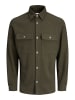 Jack & Jones Overshirt in Peat
