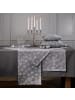 Erwin Müller Jacquard, Baumwollmischung Tischset 2er-Pack Calvia in silber
