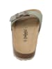 Palado Pantoletten Malta EGS Velours Premium Leather in Salbei