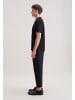 Seidensticker T-Shirt Regular in Schwarz