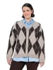 Ulla Popken Strickjacke in mahagoni